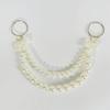 2Pcs Artificial Pearls Chain Bag Decoration Charm Large Imitation Pearls Beads Purse Chain Handbag Chain For Women Bag
