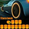 4/20PCS Luminous Car Tire Valve Cap Fluorescent Night Glowing Decor Motorcycle Bike Wheel Nozzle Dustproof Tyre Valve Stem Caps Stem Caps1