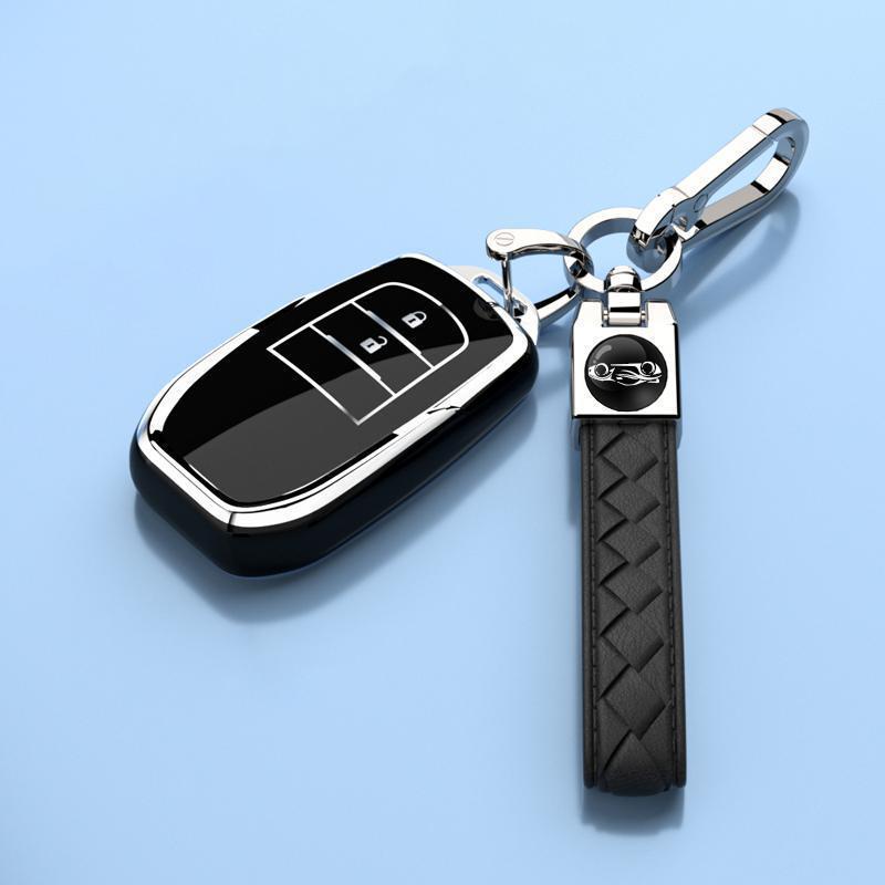 Luxury Full-Wrap Key Cover for 12-21 Toyota Highlander - Stylish & Durable Protection for Men & Women