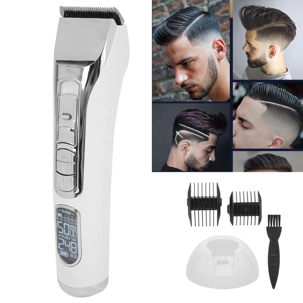 Men Hair Clipper LED Electric Re Able Hair Trimmer Clipper for Salon