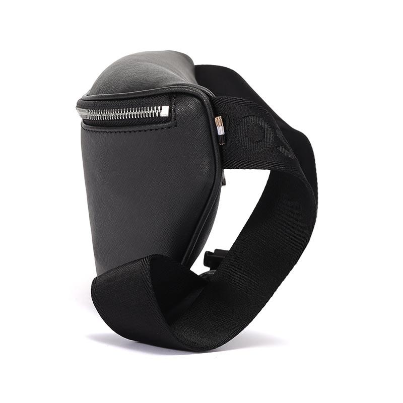 Hugo Boss Leather Crossbody Bag Men bags Black 50485597-001