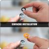 Waterproof Water Flow Restrictor Silicone Shower Flow Control  Fixed Shower Head
