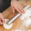 Rolling Pins, Stainless Steel Dough Roller, Essential Kitchen Utensil for Baking Pizza Dough, Pie, Cookie, Fondant, Dumpling