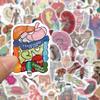 10/30/50pcs Anatomy and Physiology The Body Structure Stickers Skeleton Decals Notebook Laptop Luggage Decoration Sticker Pack