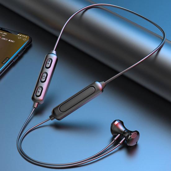 BT-95 Magnetic Bluetooth-compatible 5.0 Hanging Neck In Ear Wireless Earphone with Mic