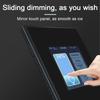 Lanbon Tuya Wifi Smart Dimmer Switch L8 LCD Touch Panel Zigbee Light Wall Switch Smart Home for Bedroom House Alexa