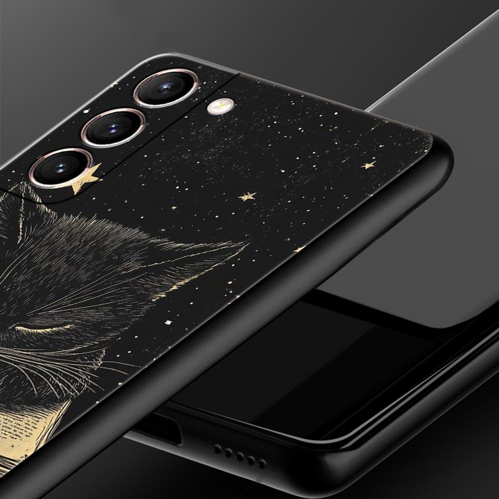 Cartoon Art Phone Case Cover for Samsung Galaxy S26 S25 S24 S23 S22 S20 S21 FE Ultra S25 Edge Plus 5G Soft TPU Shell Fundas Bags