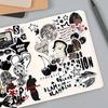 50Pcs/Set Downtown Y2K Girls Art Series 03 Waterproof Stickers DIY Fashion Doodle Decals Stickers