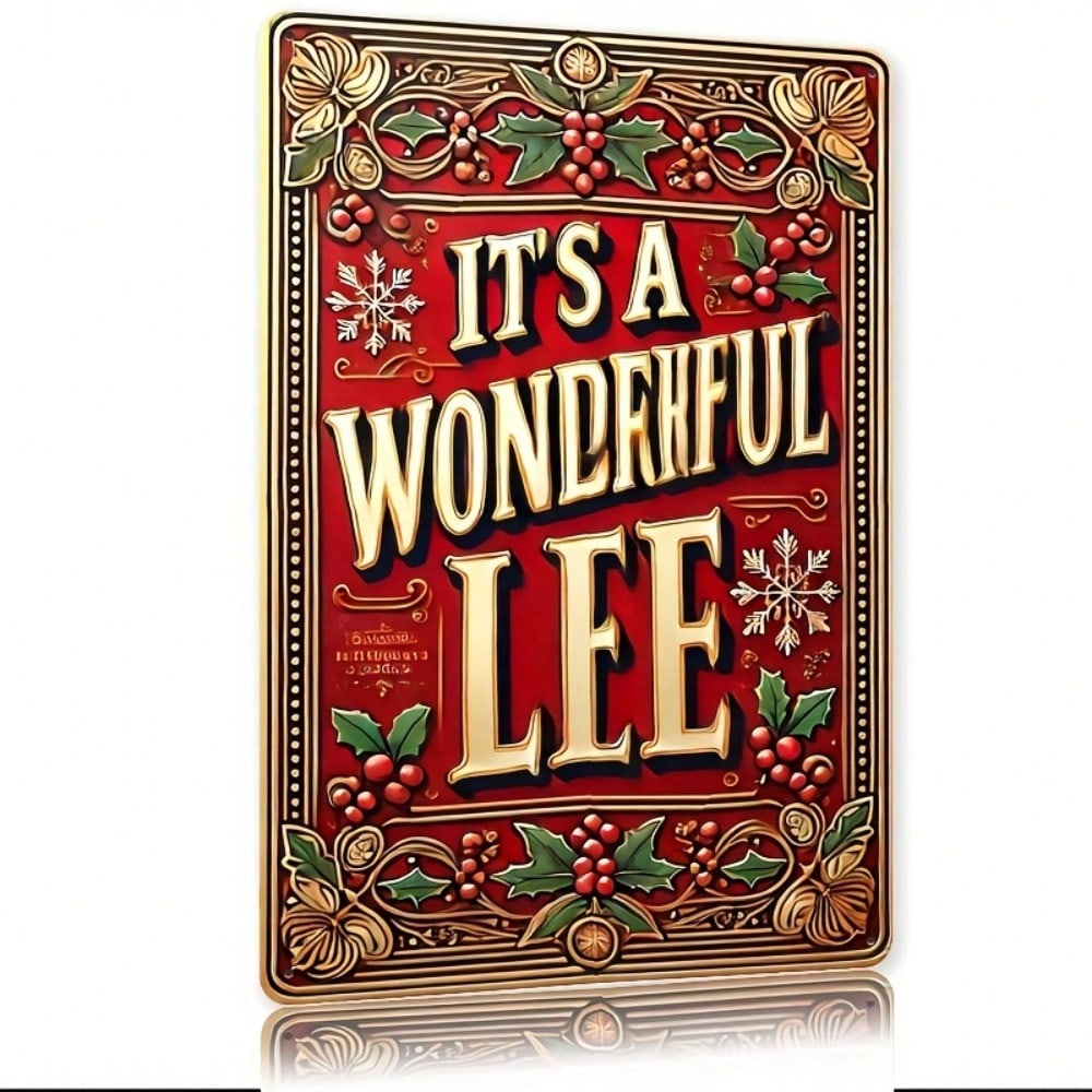 Retro Metal Paintings, Furniture, Living Room Decoration 20x30cm