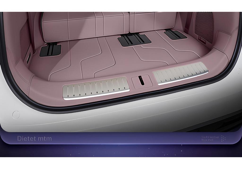 HarmonyOS Zhixing V9 Trunk Mat for 26 Model Cars - Full Coverage Interior Modification