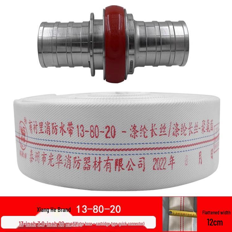 Polyurethane High-Pressure Fire Hose Type 13 for Agricultural Irrigation, 3 & 4 Inch Sizes