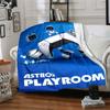 1pz Coperta in Flanella Astro Bot Adventure per Super Morbida Carina Comfort per Viaggio Biancheria da Letto Divano Divano Coperta Y7234