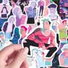 Comic Peripheral Shiny Sticker Pack Props, Suitable As A Gift