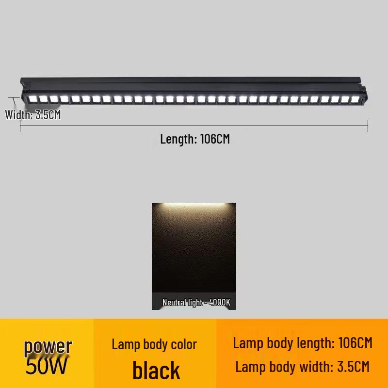 Anti-Glare LED Track Spotlight for Retail & Exhibitions