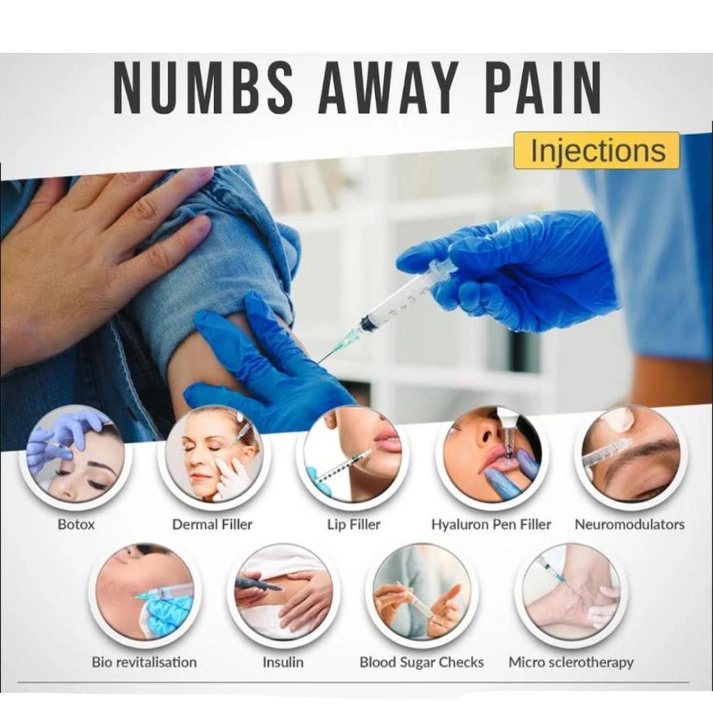 10g Tattoo Anesthetic Fast Skin Numbing gold40%T Cream Semi Permanent