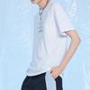 Li Ning T Shirts Men's Standard White Crew Neck Moderate Straight Fit AHSQ507-1