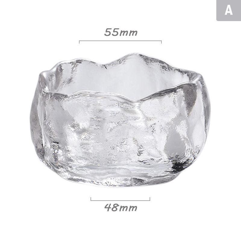 1Pc Japanese Style Glass Cup Tasting Transparent Tea Cups White Wine Cup