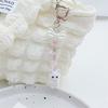 Ciondolo Gatto Floccato Kawaii Laccetto per Telefono Catena Carina per Telefono Cellulare Ciondolo per Zaino Ciondolo per Custodia Cuffie Regali