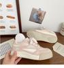 Women's German Training Sneakers: Thick-Soled, Ugly-Cute Chic, 2025 Summer, Versatile White Sports Shoes