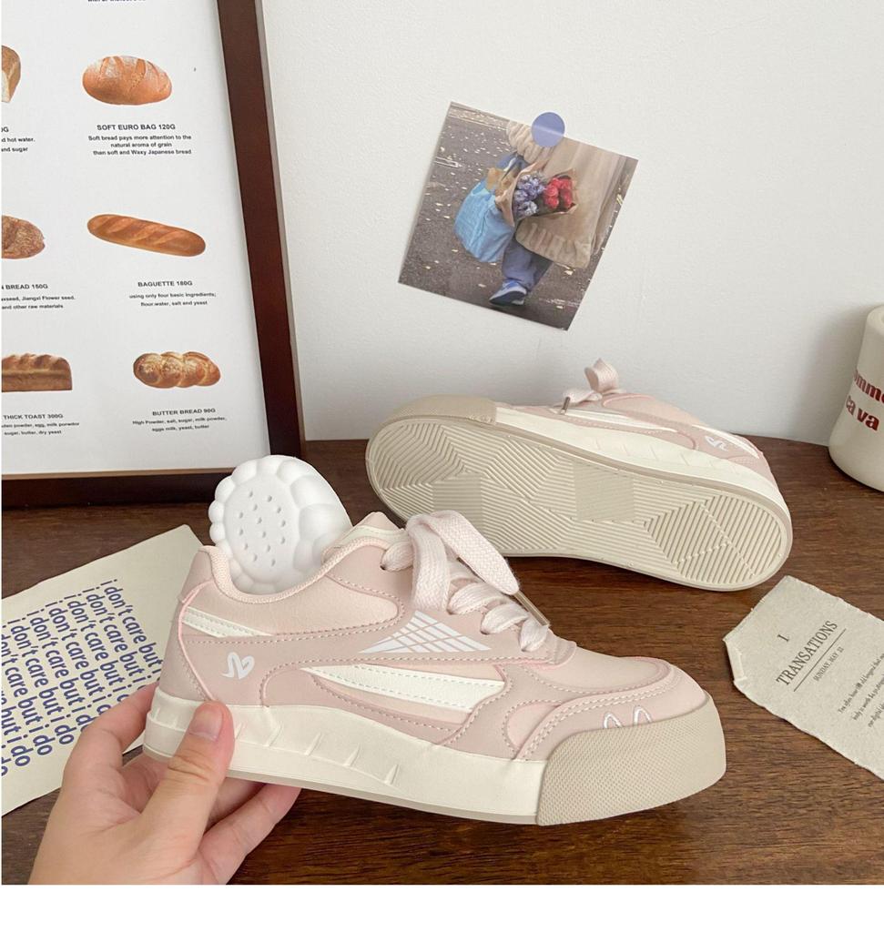 Women's German Training Sneakers: Thick-Soled, Ugly-Cute Chic, 2025 Summer, Versatile White Sports Shoes