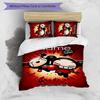 3pcs Custom Name Pucca Bedding Set Duvet Cover Closure Includes 1 Duvet Cover & 2 Pillowcases for All Seasons Bedroom Decor