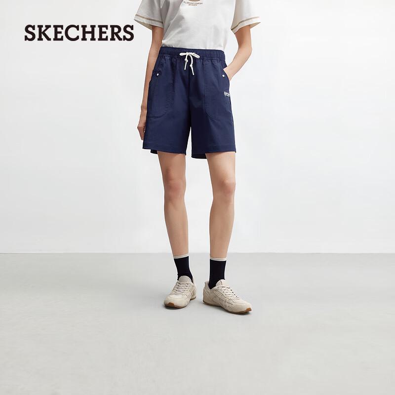 Женские свободные тканые шорты Skechers XL