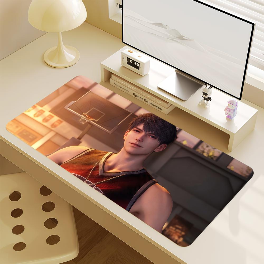 Deepspace Caleb Summer Vibes Toward Mouse Pad Non-slip Lockedge Gaming Desktop MousePad Large Thickened Comfort Office Student