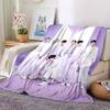 1pc Kpop Group Portrait flannel Blanket for Super Soft Cute Comfort Blanket for Travel Bedding Couch Sofa Blanket Y72327