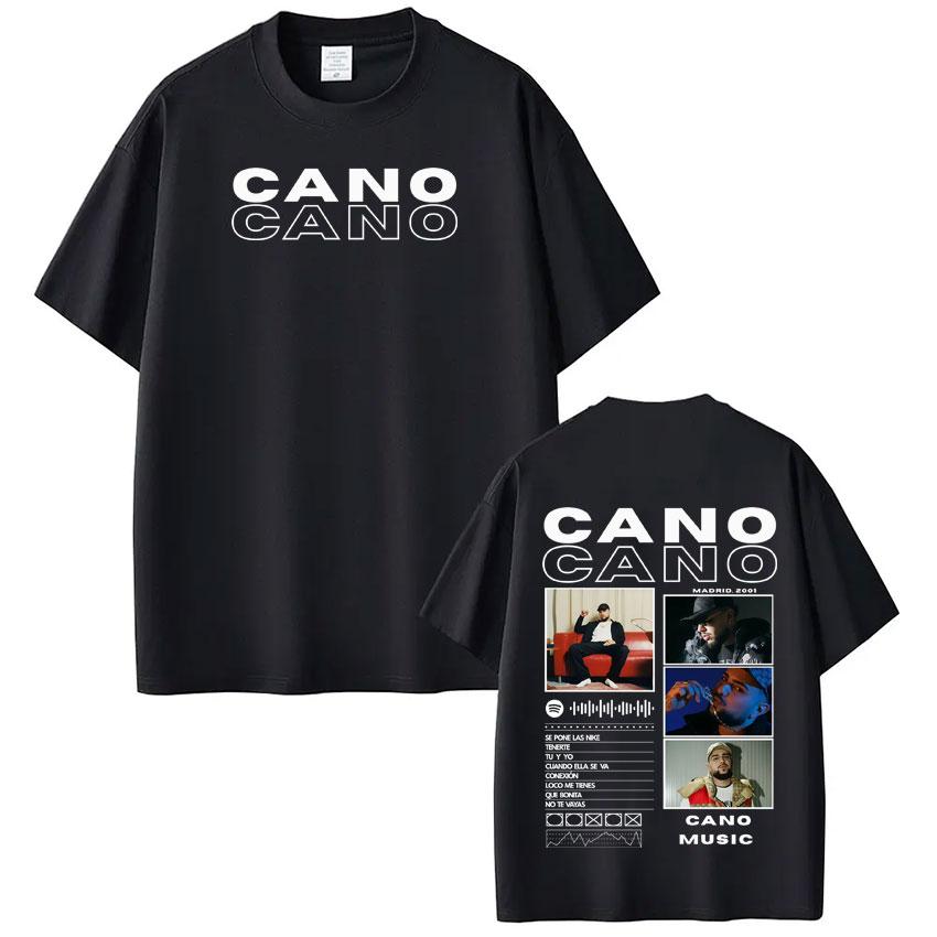 Rapper Cano Triana Tour Graphic T Shirt Mens Women Fashion Clothing Tshirt Oversized Fashion Cotton Comfort T Shirts Tops