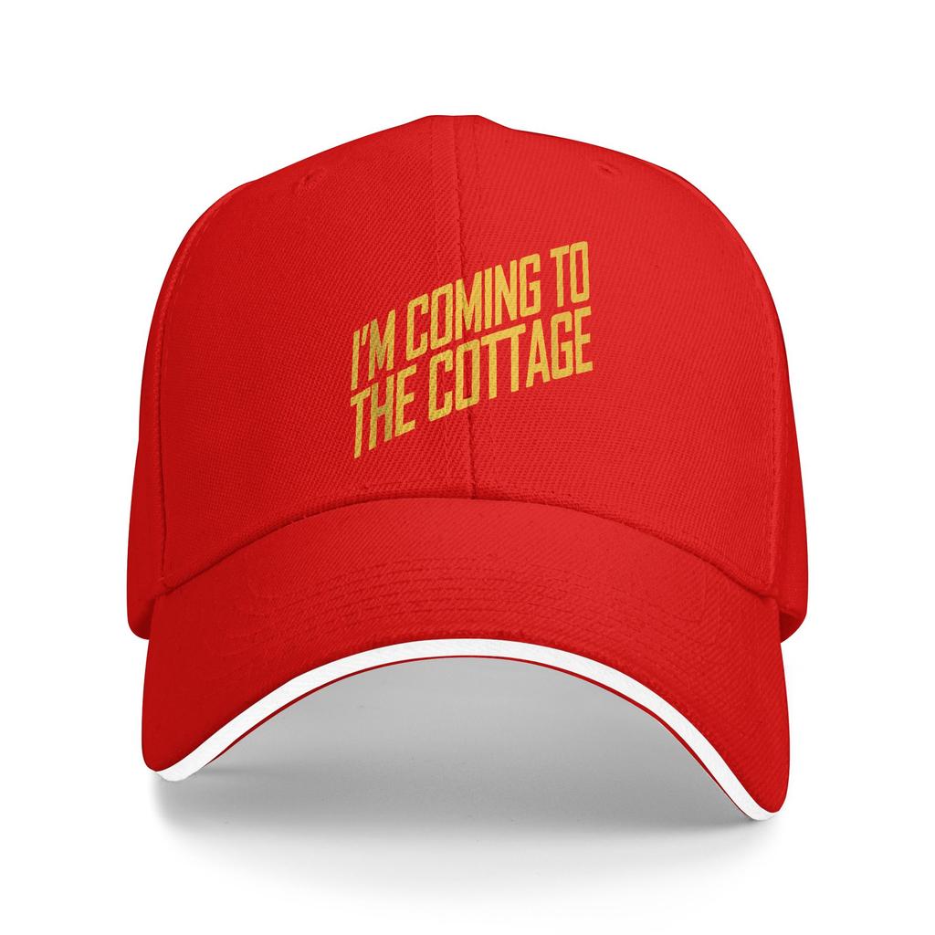 I M Coming To The Cottage Casual Baseball Cap Summer Trucker Hat Sun Running Hippie Hip Hop Hats Unisex Fashion Baseball Caps
