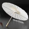 A White Paper Umbrella for Wedding Decoration - Handmade Traditional Chinese Bridal Sunshade - Photo Prop and Party Accessory