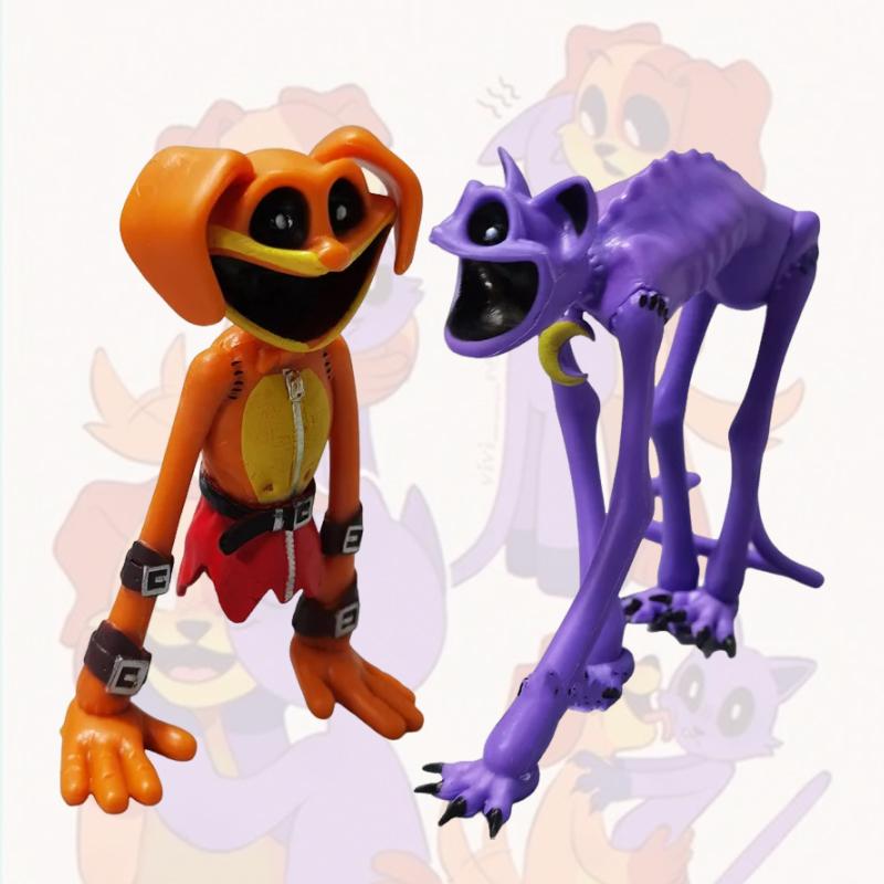 Non-Toxic Smiling Critters Series Figures Catnap Figure Terror Monster Cat Figurine Pvc Models Game Ornament Collectible Toys Gift