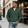 Herren Pullover mit Strickkragen für den lässigen Alltagsgebrauch