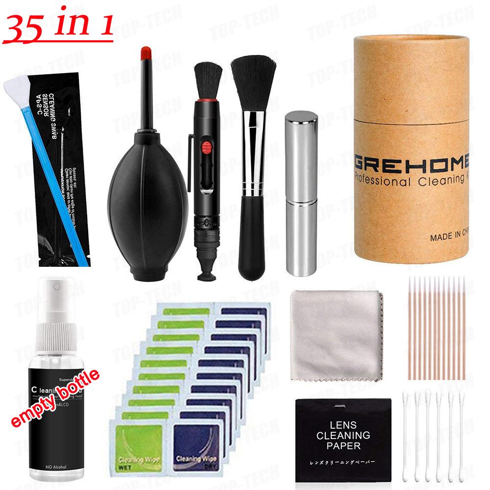 47/35/24/19/7PCS Digital Camera Cleaning Kit Lens Cleaner Sensor Clean Set DSLR SLR Air Duster Air Blower PC Phone Cleaner