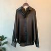 Primavara Maneca Lunga Femei Satin Camasi Casual Design Lejer Topuri Dama Bluza 4 Culori