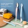 Food Grade Puree Spoon Double Headed Complementary Food Spoon Creative Baby Tableware