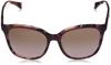 Emporio Armani EA4157F Violet Violet 57 Women's Sunglasses, Havana/Gradient Lens,