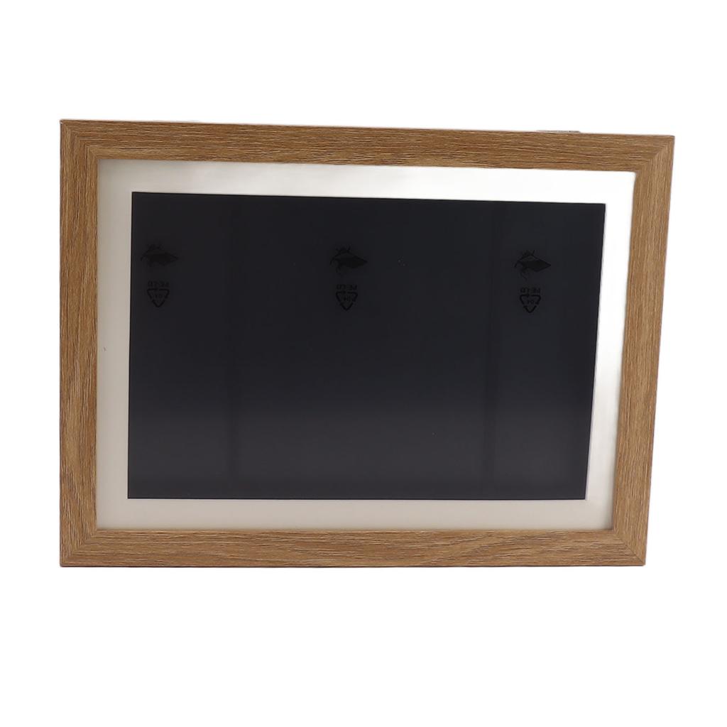 Kids Art Frame Density Board PS Magnetic Front Opening Changeable Artwork Display Frame Holds 50PCS Pictures for Crafts