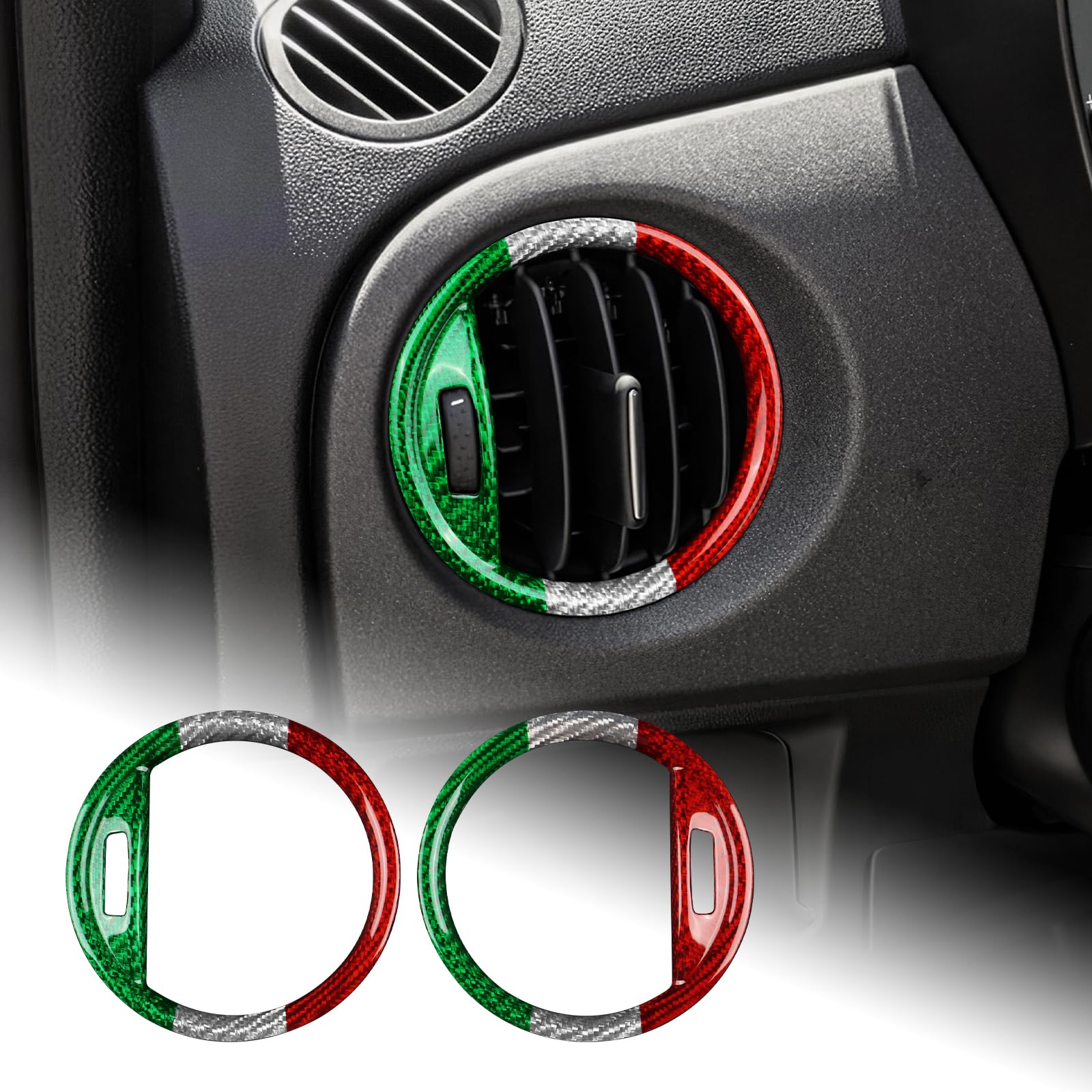 

AIRSPEED Avarth 595 595C 695 / Fiat 500 2016-2023 Accessory Carbon Fiber Interior Custom