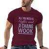 All you need is coffee and Ji Chang Wook. wookie. T-Shirt blacks funnys edition t shirts
