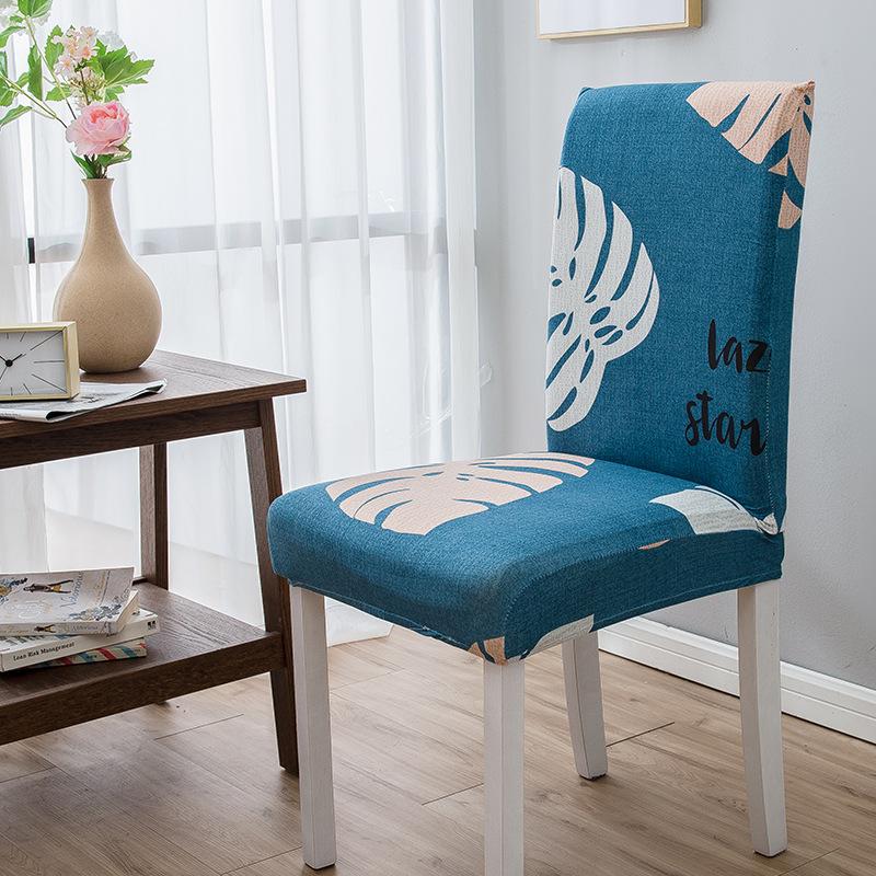 High Elastic Household Chair Cover One-piece Dining Table Chair Cover Chair Cover Fabric Four Seasons