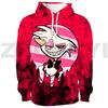 Harajuku Hazbin Streetwear 3D Print Hotel Men Clothing Hip-Hop High Street Sweatshirts Female Anime Hoodie Cosplay Costume Hoody