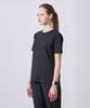 BASIC HOUSE Women'S Breathable Sorona Regular Fit Plain Short Sleeve T-Shirt Black