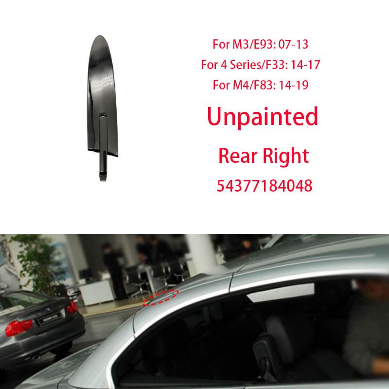 For BMW M3 M4 4 Series E93 F33 F83 420 425 430 Car Left / Right Hinge Covers Roof Convertible Trim Strip Accessory
