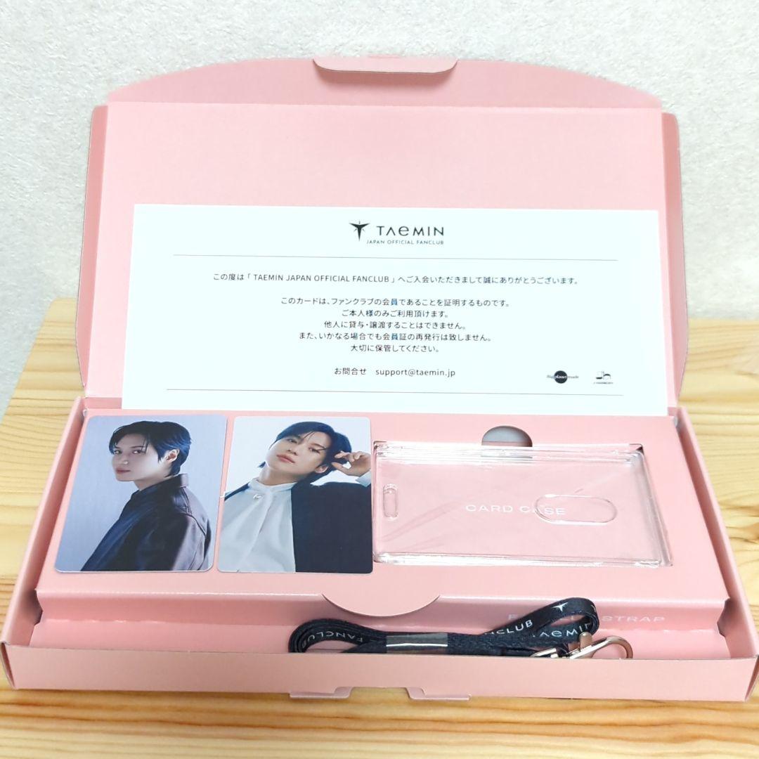 

[USED] SHINee Taemin Fan Club Bonus Trading Card with Box