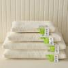 Low Profile Orthopedic Pillow Neck Support Sleep Aid Kids Students Cotton Cover Fiber Fill Hypoallergenic