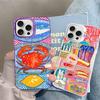 Sardines Fish Art Color Phone Case For IPhone 17 16 15 14 13 12 11 Pro Max Plus Pro Shell