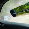 Durable 2 IN 1 Glass Wiper Telescopic Multifunctional Window Cleaner Handheld Window Squeegee for Home