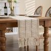 Aler de masă Boho Macrame cu ciucuri țesute rustice Boemia Fermă Decor pentru masă Nuntă Nupțială Duș Decor acasă