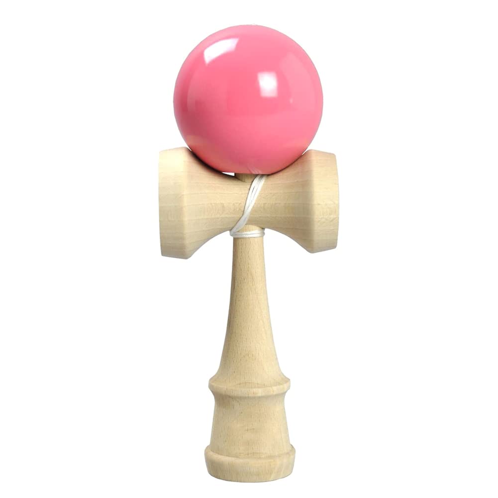 

Kendama certified Japan Association is skill toy made wood childrens fitness leisure. It can be used practice competitions classes schools. (pink).